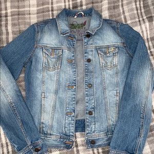 Hollister jean jacket :)
